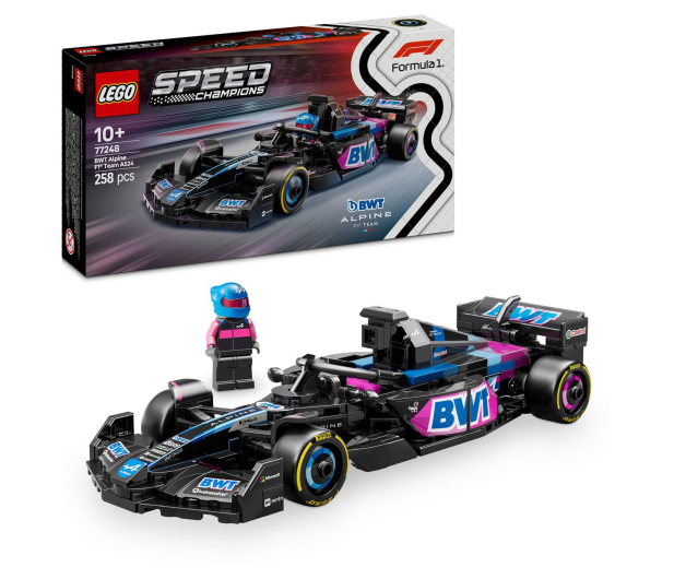 LEGO Speed Champions 77248 Bolid F1® BWT Alpine Team A524 - 1308240 - zdjęcie 2